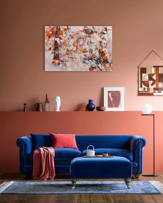 Visual Aroma - Acrylic on Canvas Wrap - Deego Design