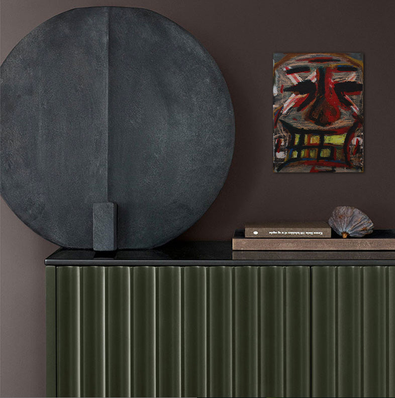 War Paint - Oil on Canvas Wrap - Deego Design