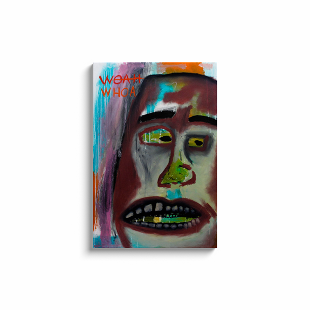 Whoa - Acrylic on Canvas Wrap - Deego Design