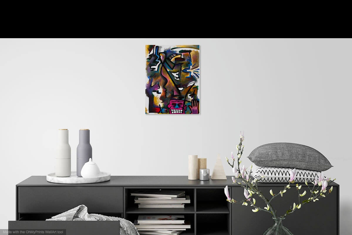 Archetype 115 - Acrylic on Canvas Wrap - Deego Design