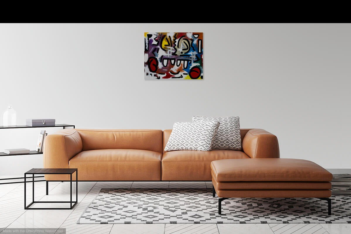Archetype 1958 - Acrylic on Canvas Wrap - Deego Design