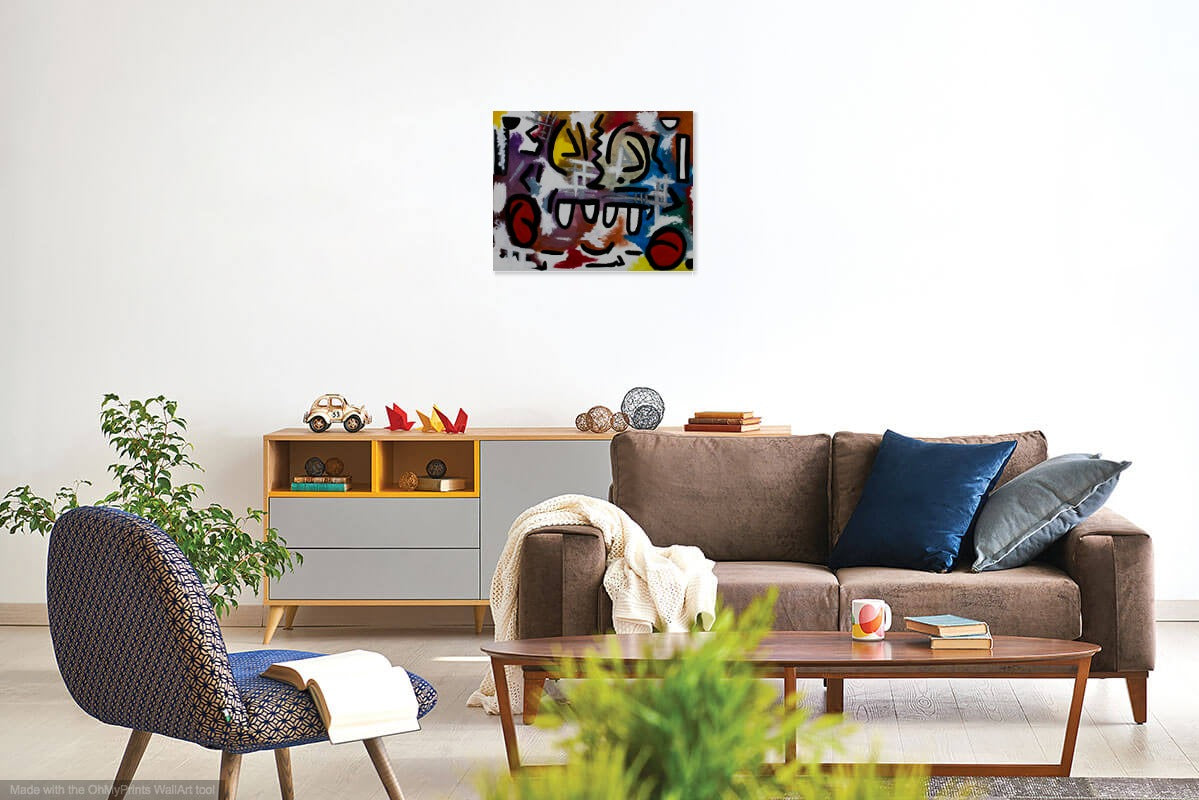 Archetype 1958 - Acrylic on Canvas Wrap - Deego Design