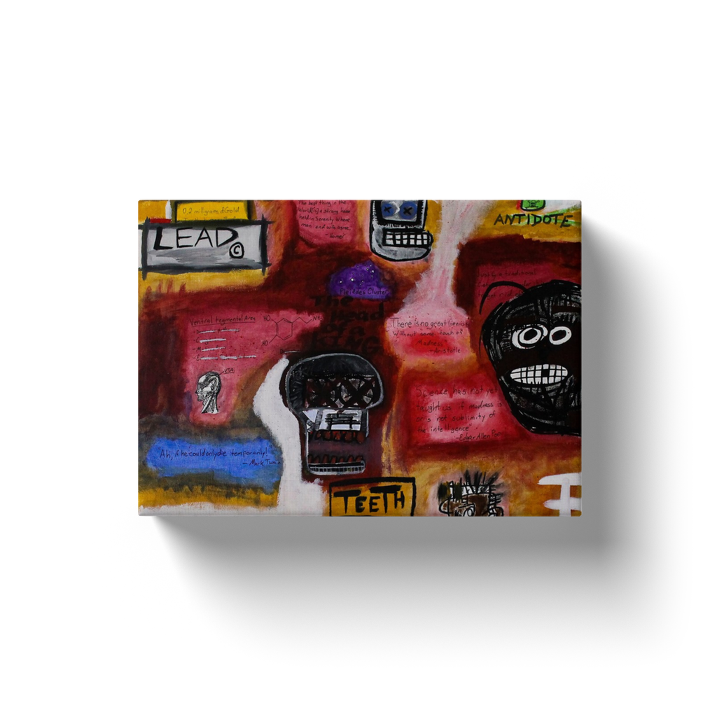 Dopamine - Acrylic & Oil Canvas Wrap - Deego Design