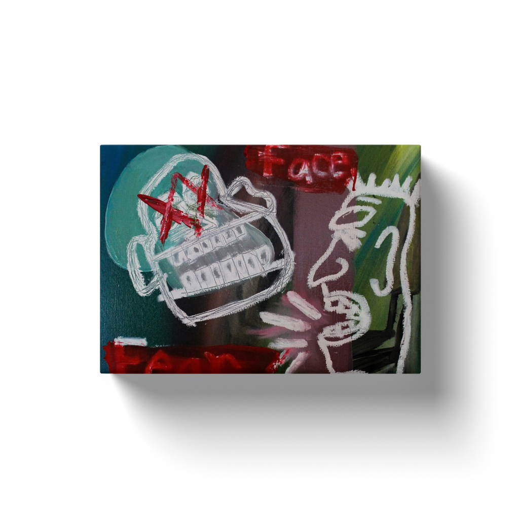 Scare - Oil on Canvas Wrap - Deego Design