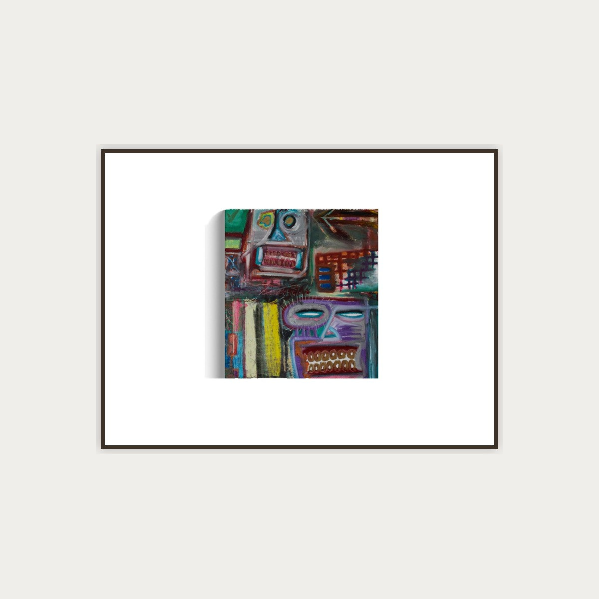 Coogi Face canvas