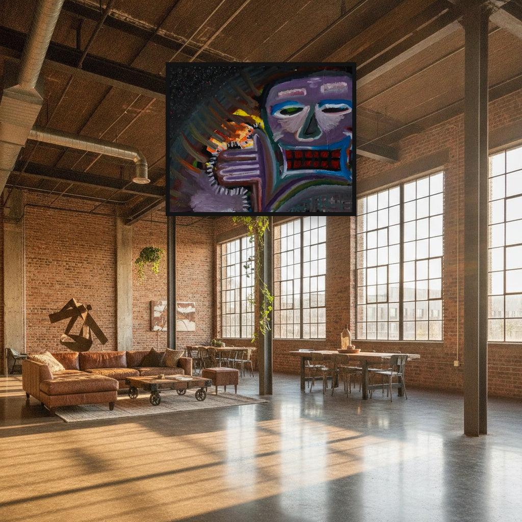 Painting 26 Canvas Wrap - Lifestyle Room Mockup