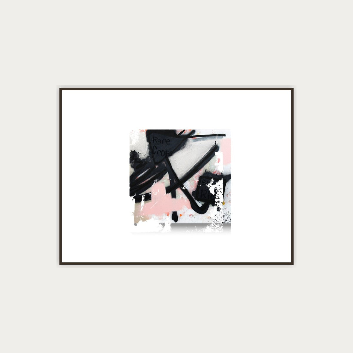 Black Rice canvas