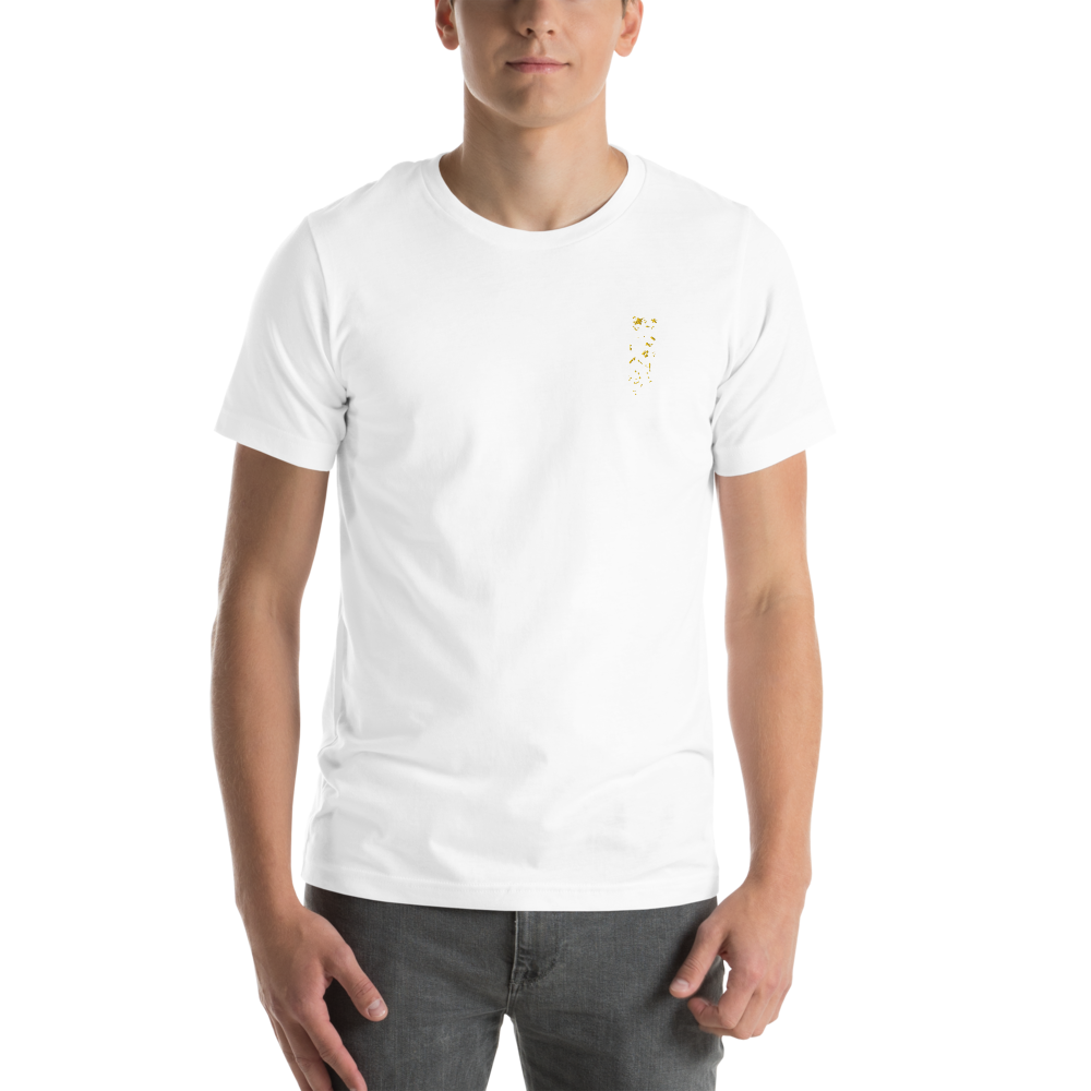 Apricot Hues Deego Artwork Tee White
