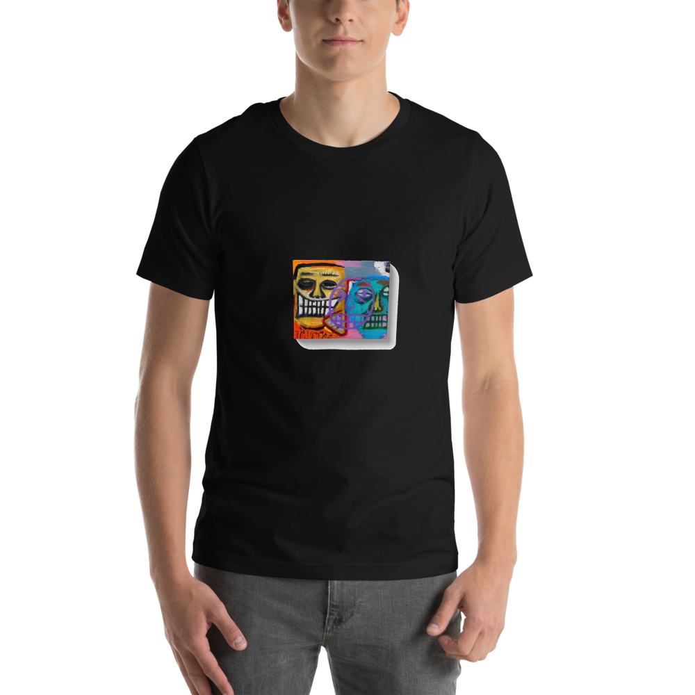 Brothers Grin — Black T-Shirt Mockup