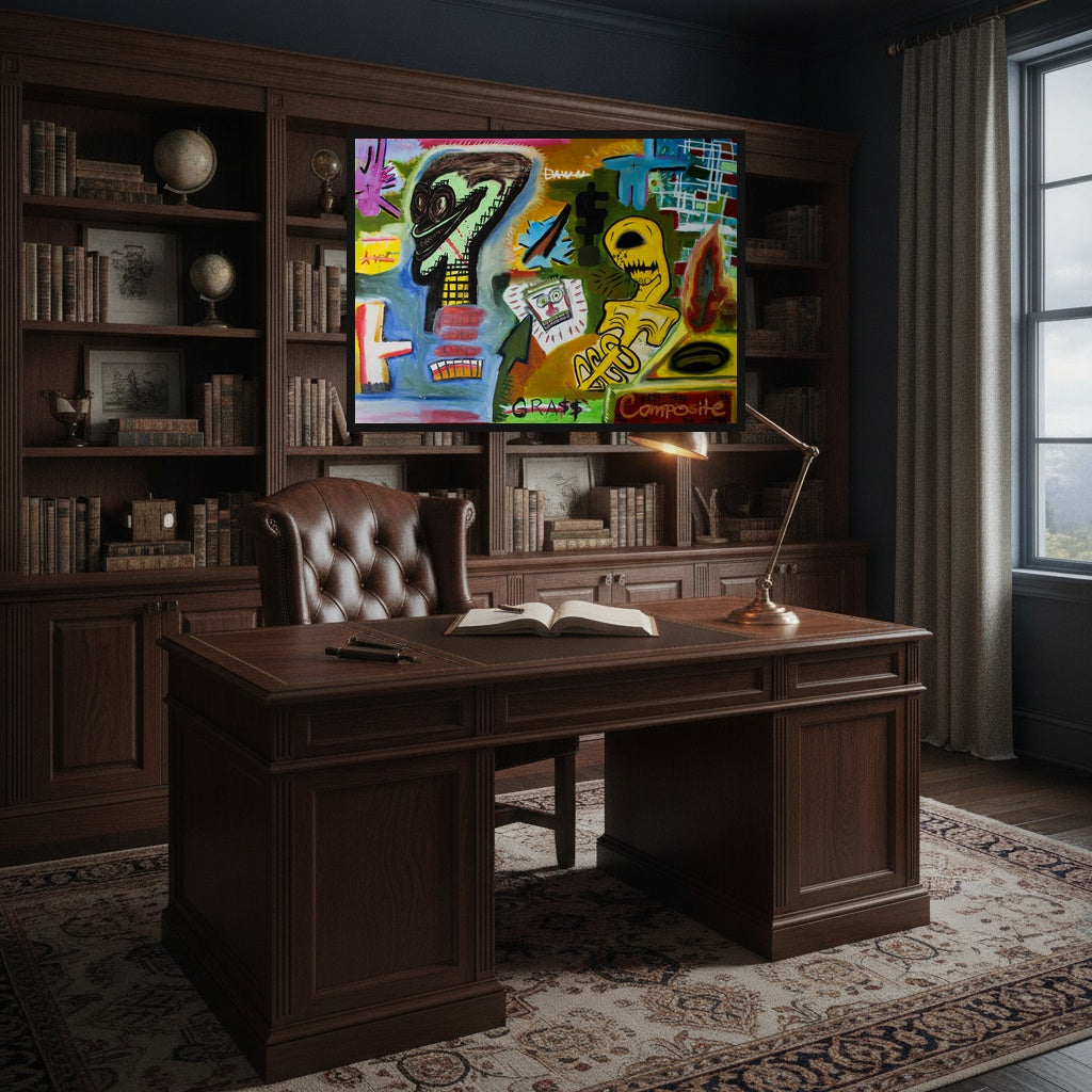 Painting 11 Canvas Wrap - Lifestyle Room Mockup