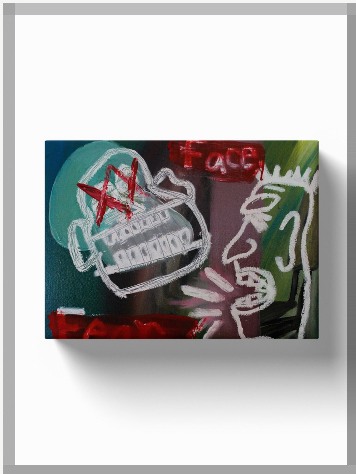 Scare Canvas Print