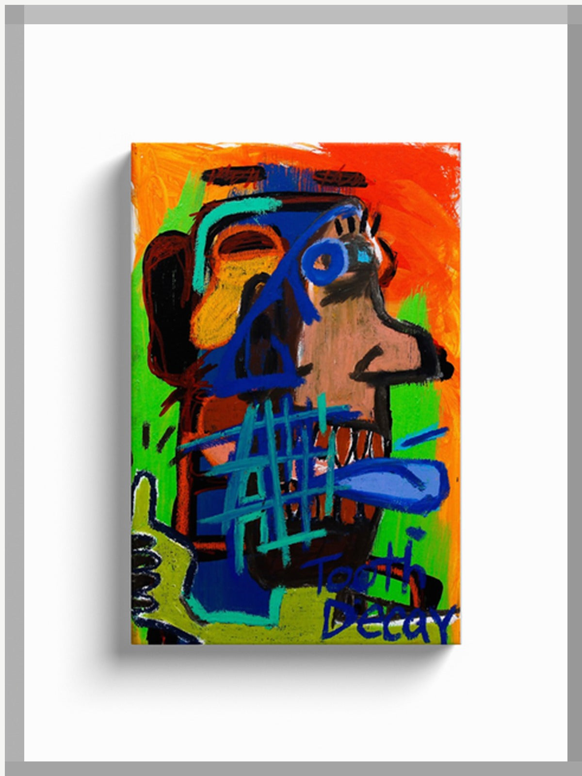 Tooth Decay Canvas Print