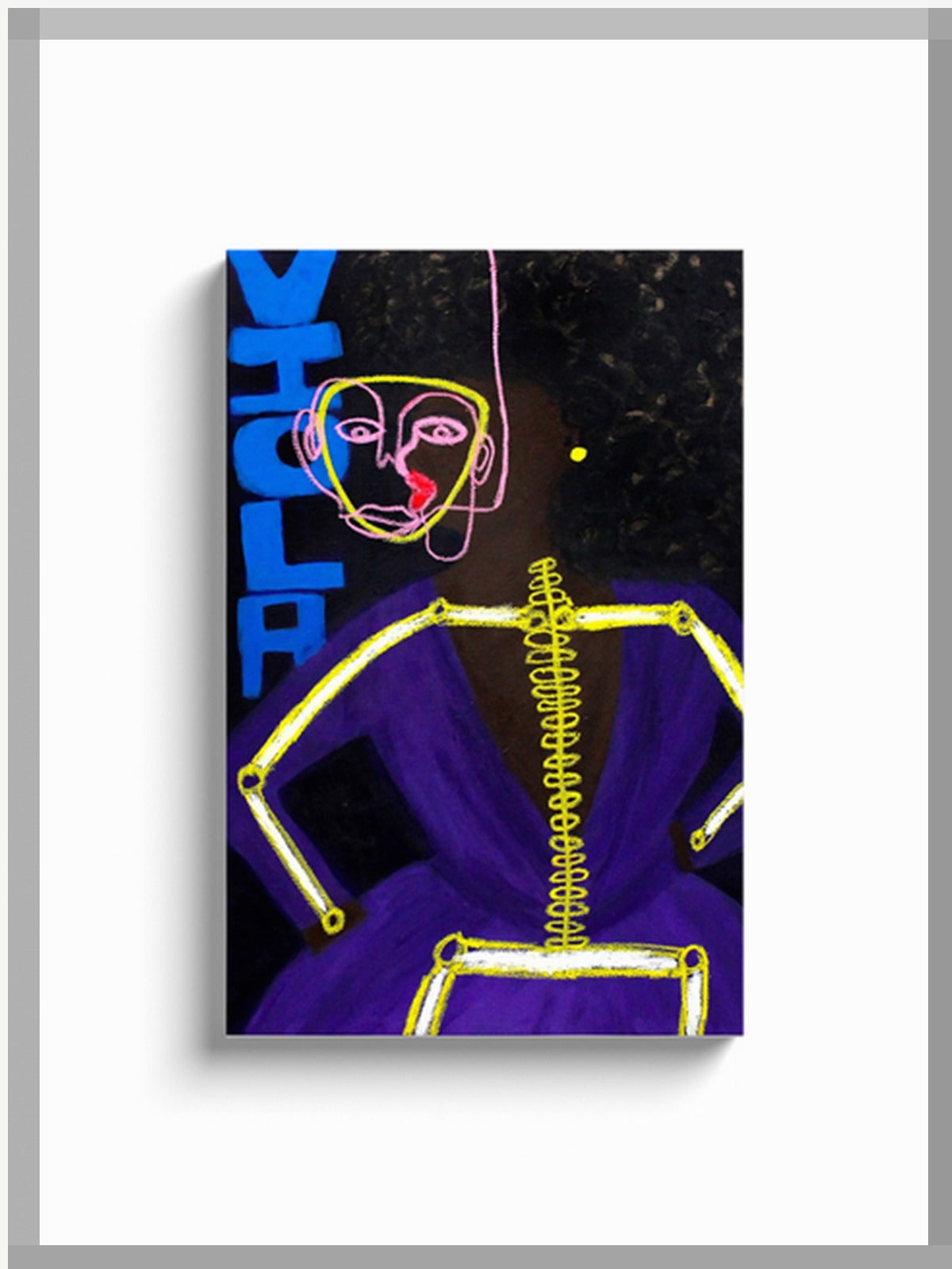 Viola Canvas Print