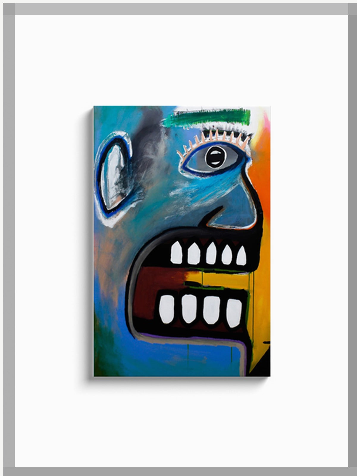 Yell Canvas Print