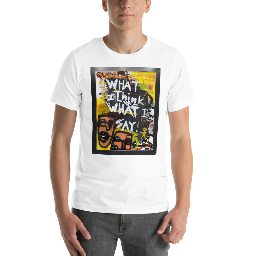 Controlled Choices — White T-Shirt Mockup