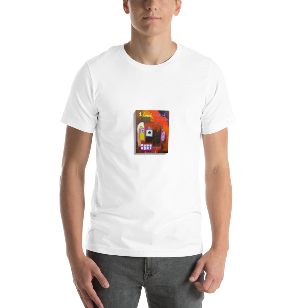 Cup of Tea — White T-Shirt Mockup
