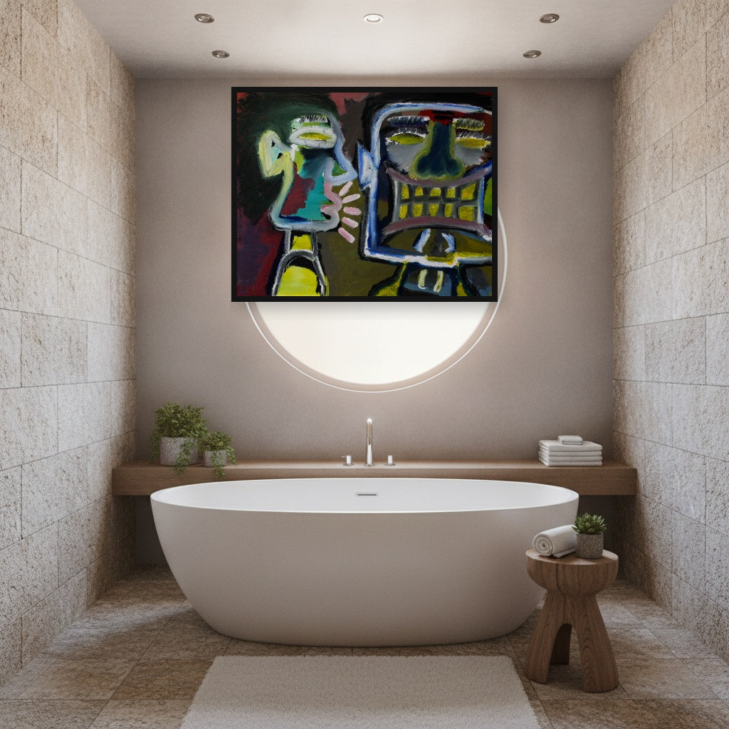 Painting 21 Canvas Wrap - Lifestyle Room Mockup