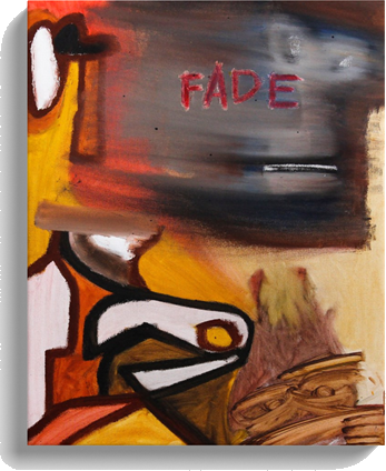 Fade — Print Artwork (white)