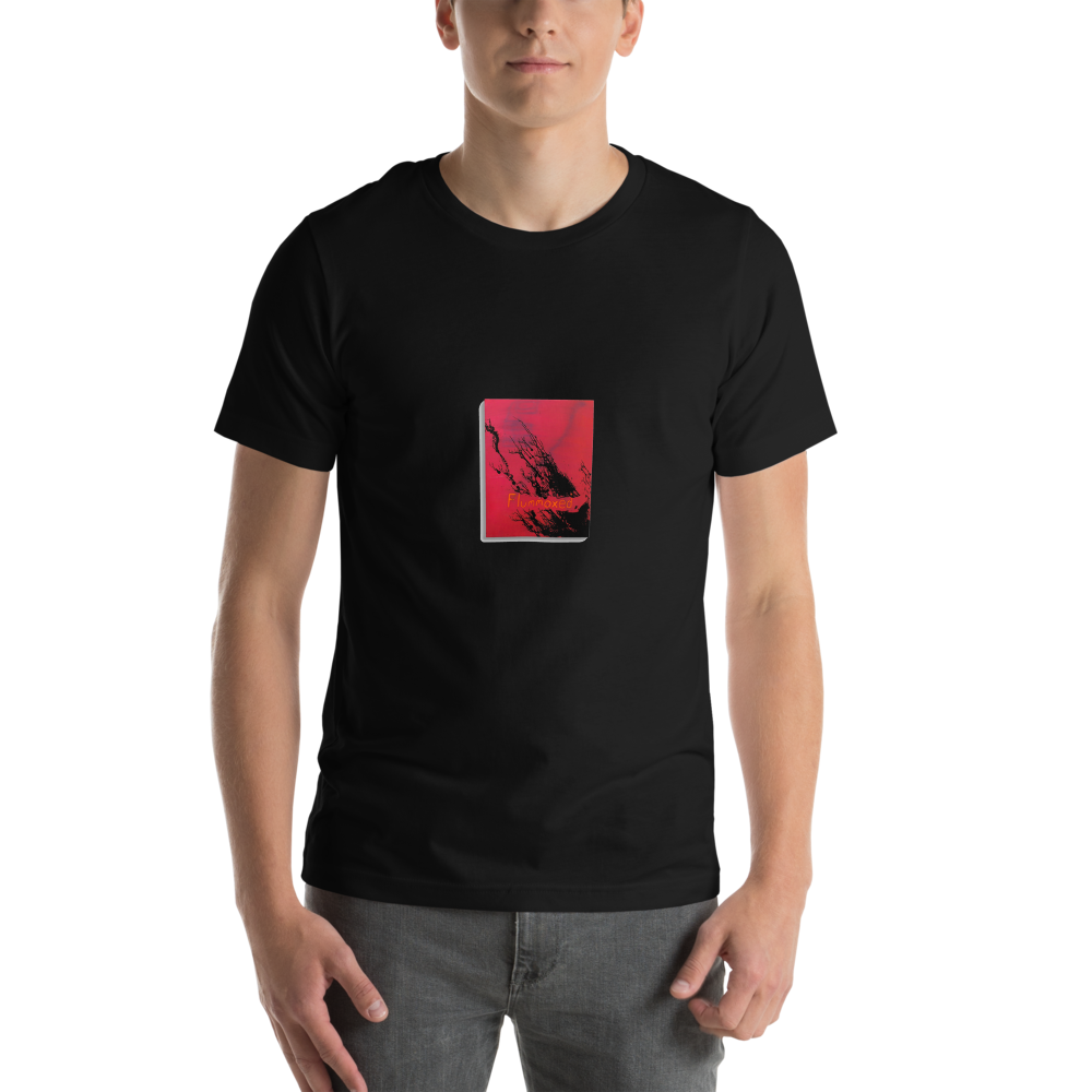 Flummoxed — Black T-Shirt Mockup