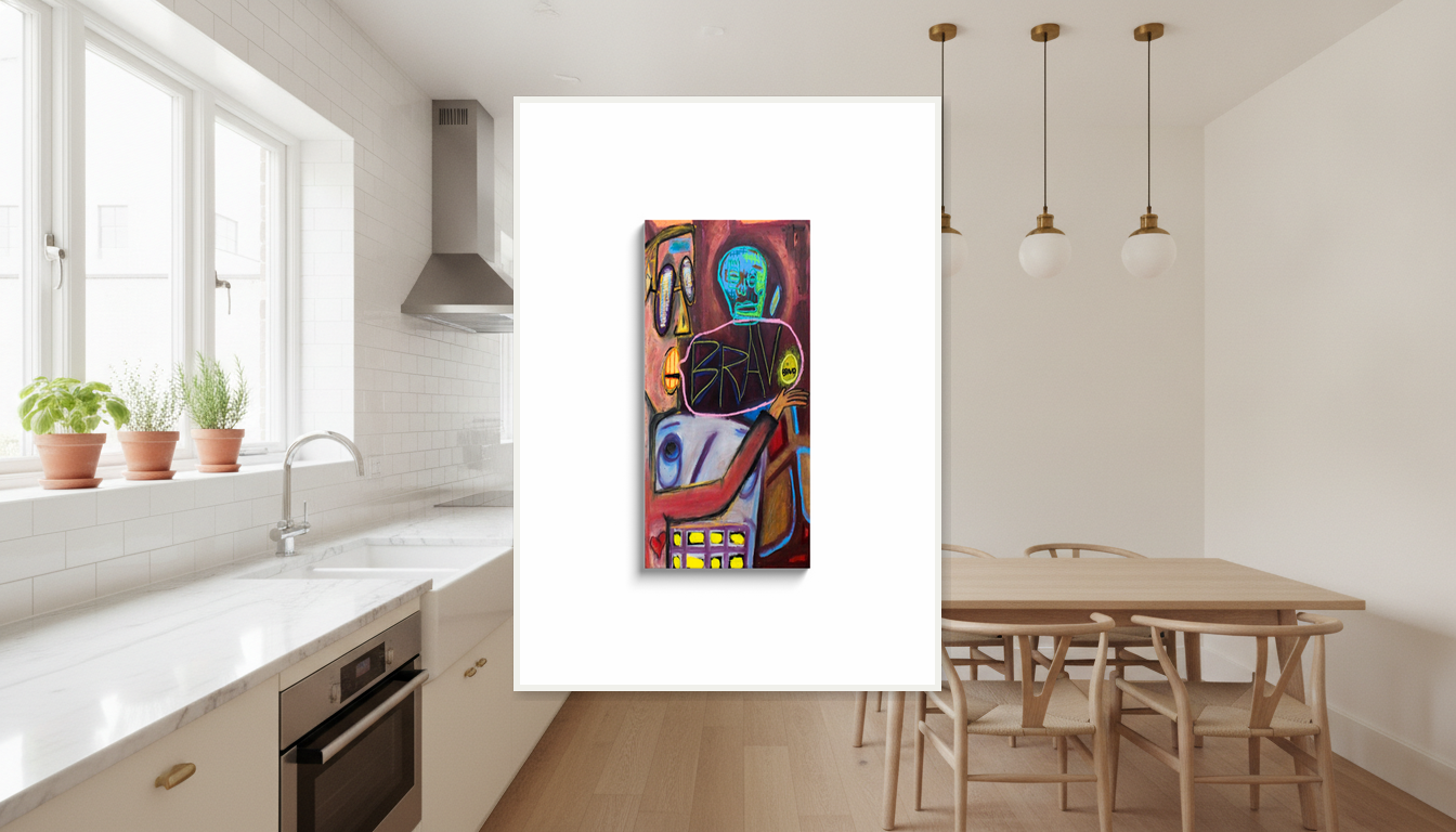 High Praise - Oil on Canvas Wrap - (24x36) Paper Print