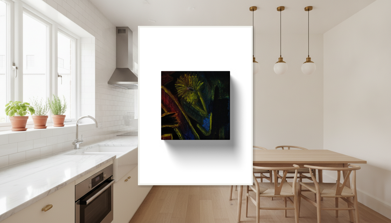 Illuminations - Oil on Canvas Wrap - (9x12) Paper Print
