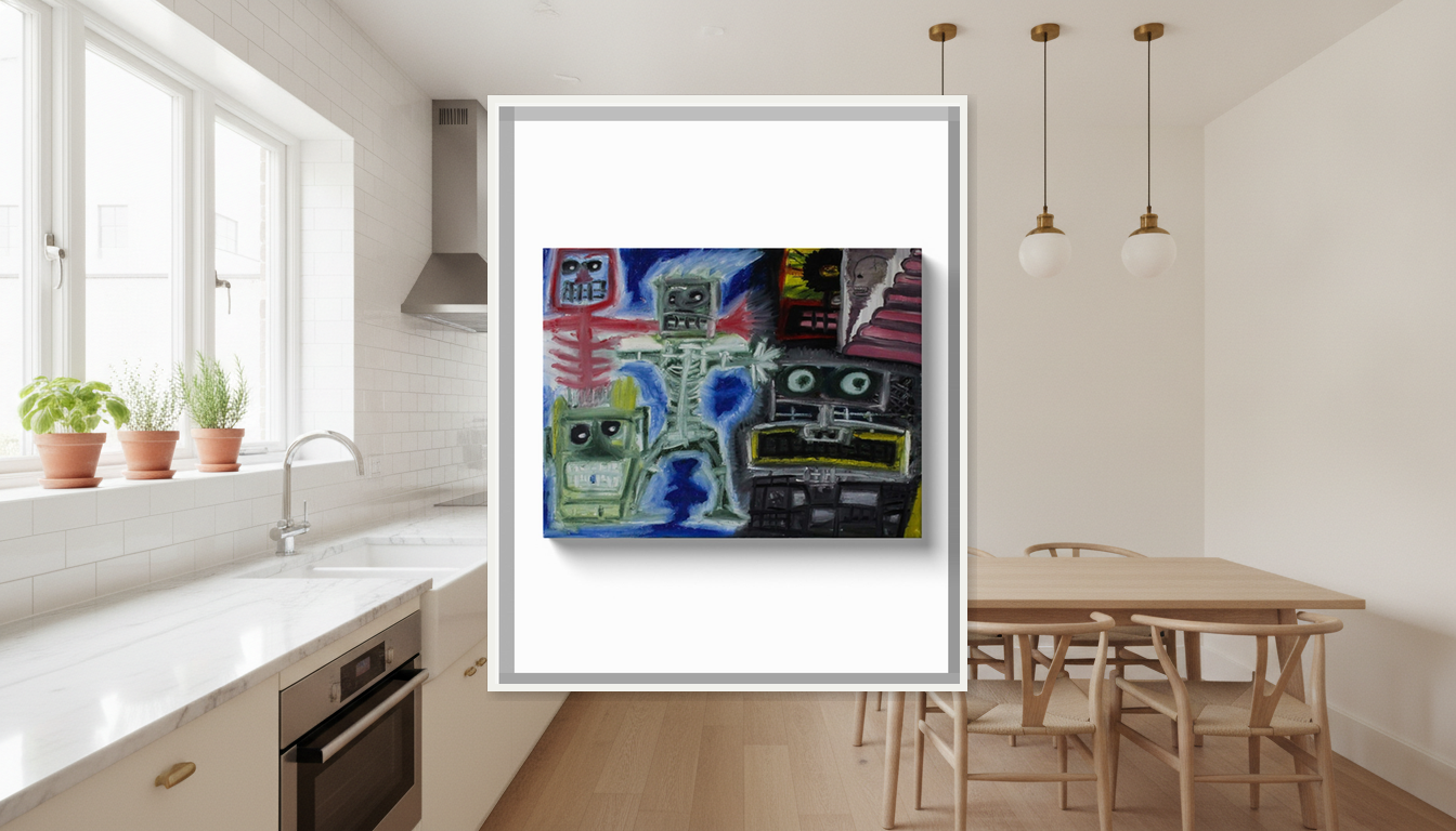 Automation Canvas Print