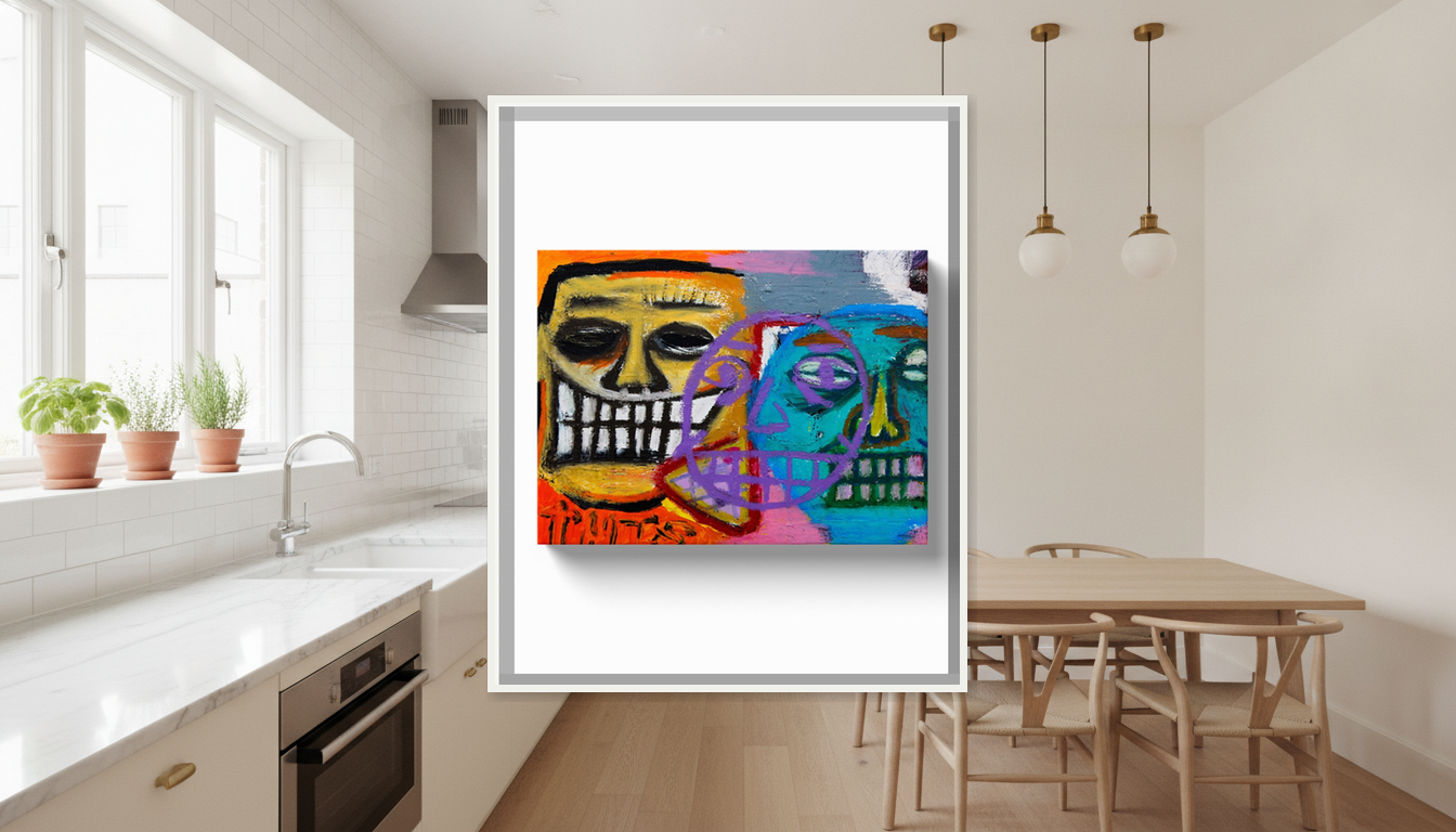 Brothers Grin Canvas Print