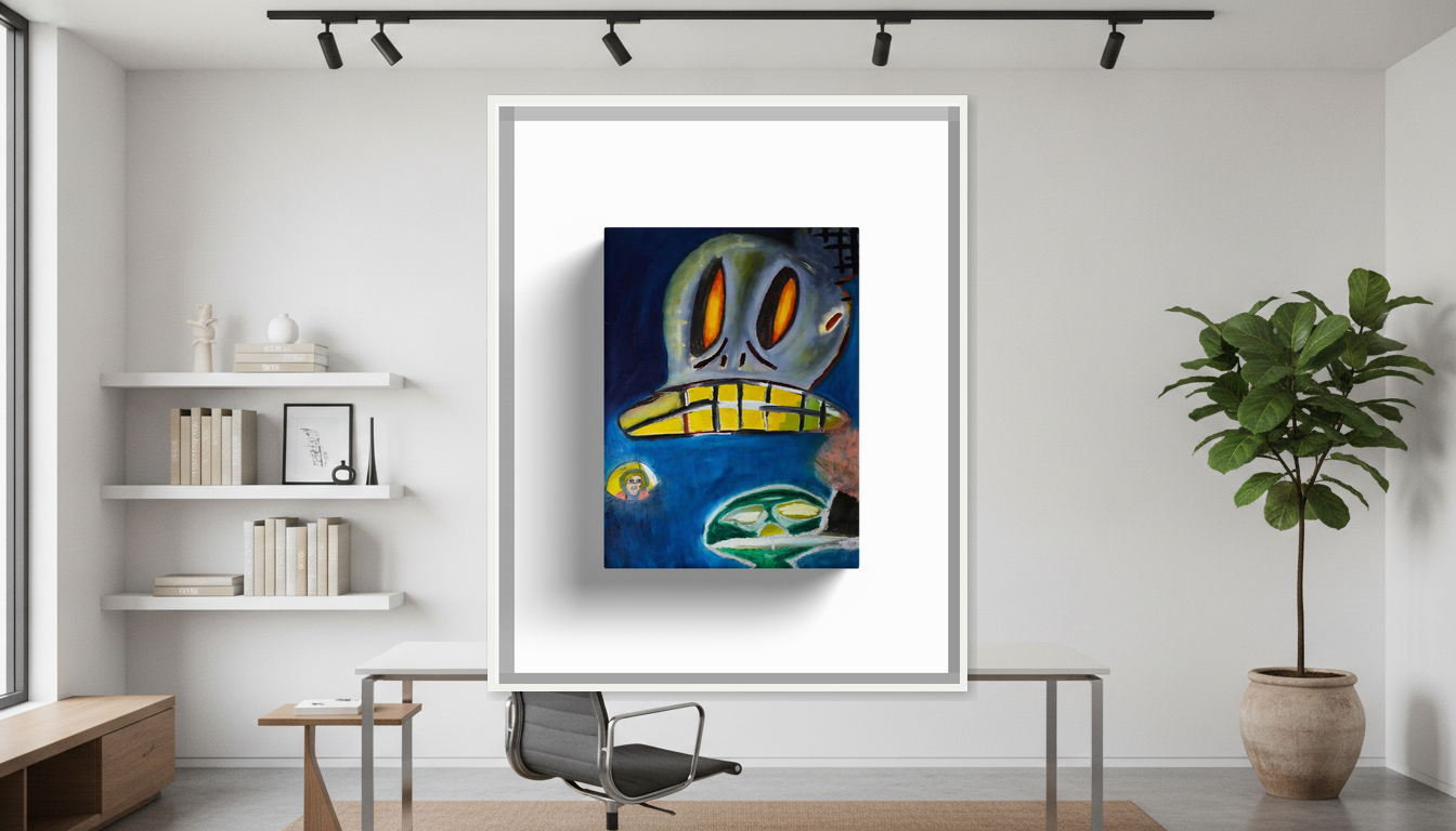 Head Space Canvas Print