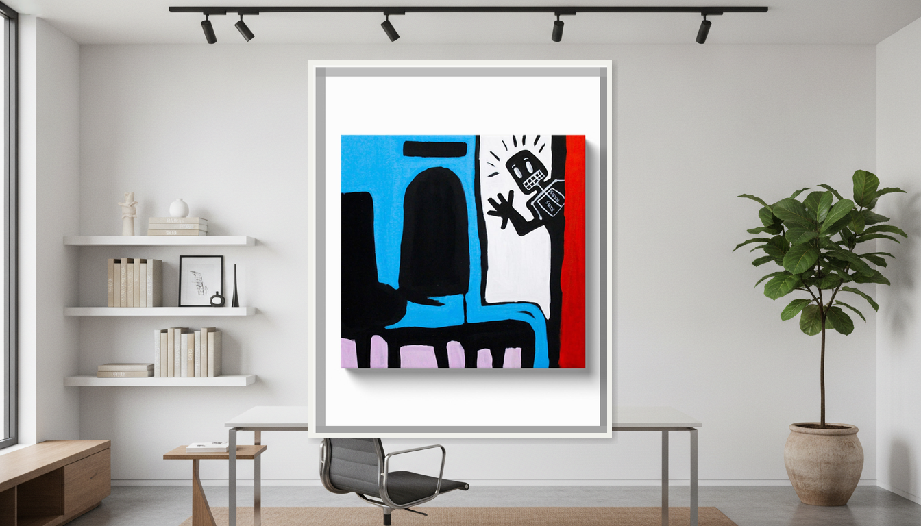 I'm Back Canvas Print