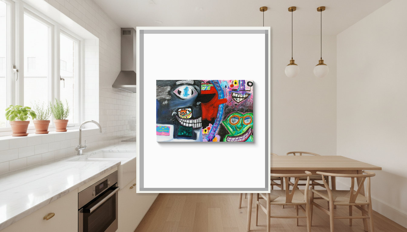 Marionettes Canvas Print