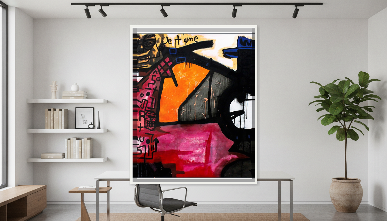 Mon Amour Canvas Print