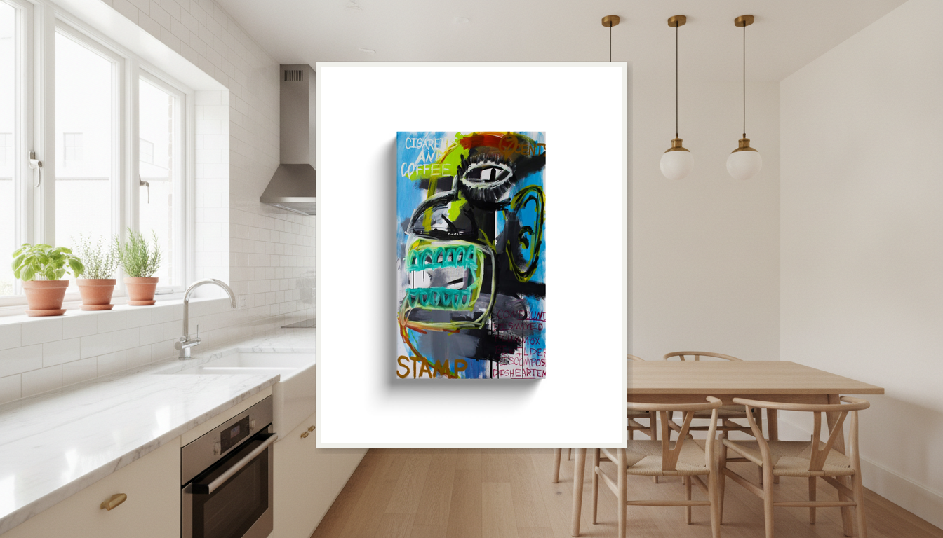 Stamp Canvas Print