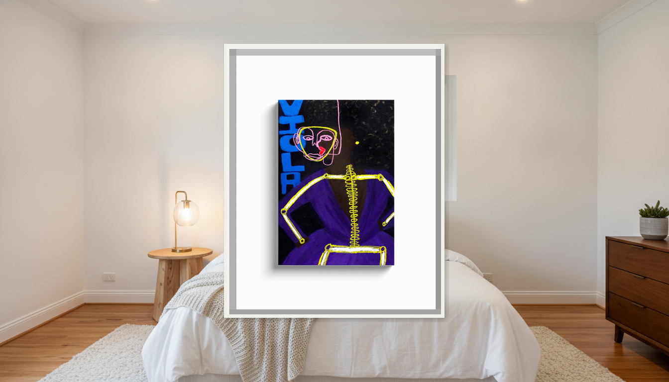 Viola Canvas Print
