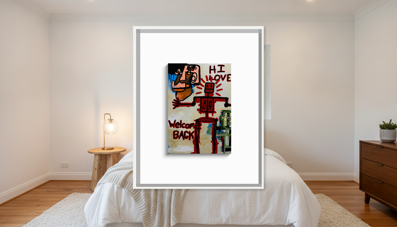 Welcome Back Canvas Print