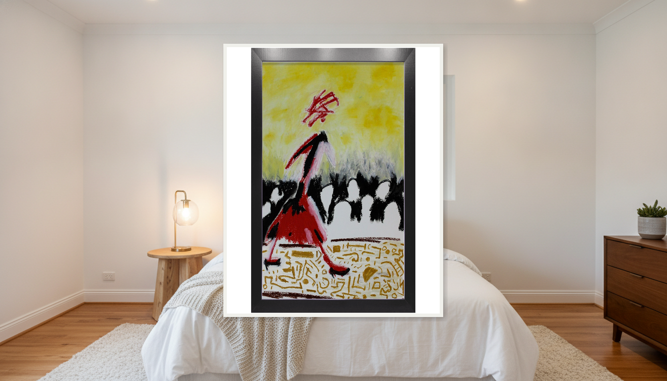 Runway Strut Canvas Print