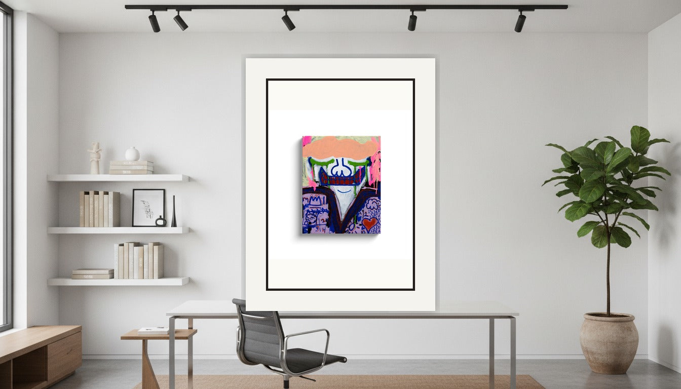 Rained On - Acrylic on Canvas Wrap - (16x20) Paper Print