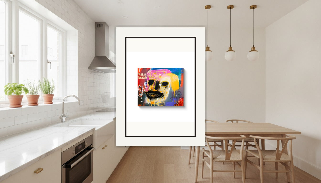 Running Late - Acrylic & Oil on Canvas Wrap - (20x24) Paper Print