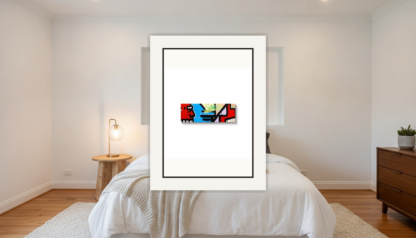See Ya - Acrylic on Canvas Wrap - (12x36) Paper Print