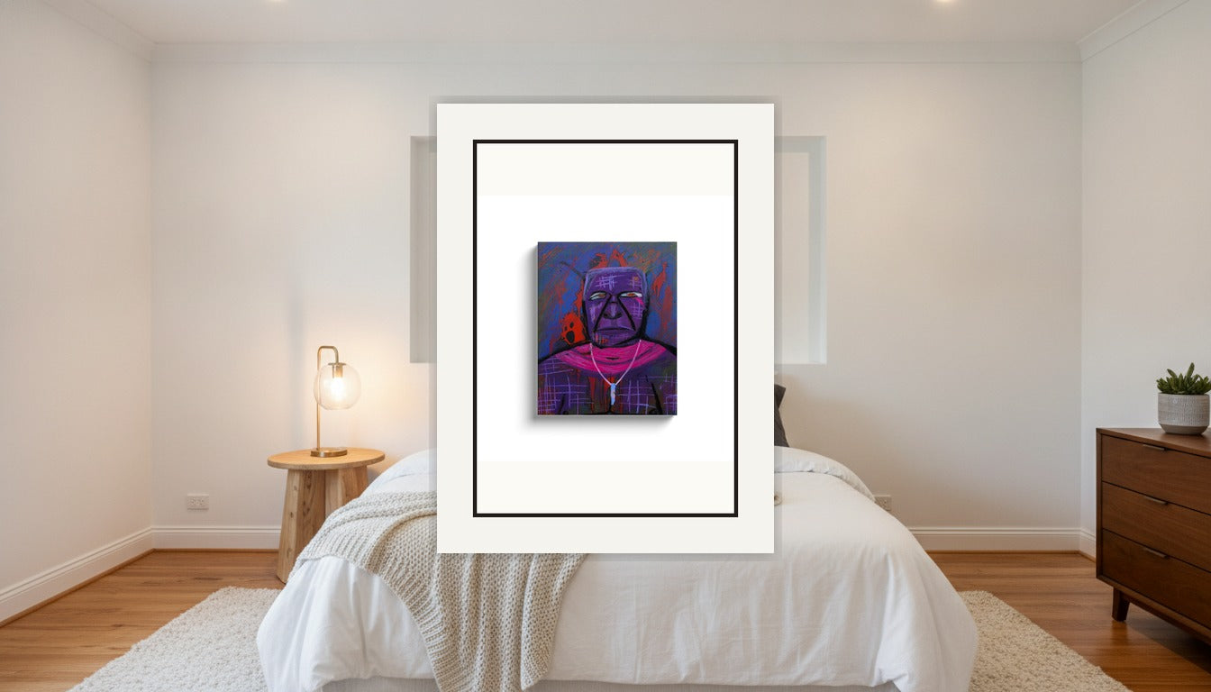 The Friar - Acrylic on Canvas Wrap - (16x20) Paper Print