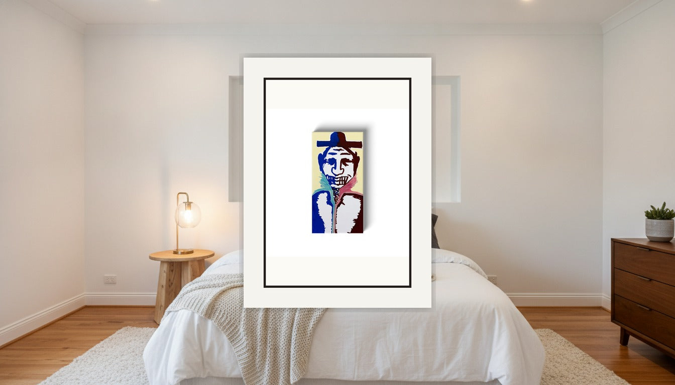 Tio Viejo - Acrylic on Canvas Wrap - (10x20) Paper Print