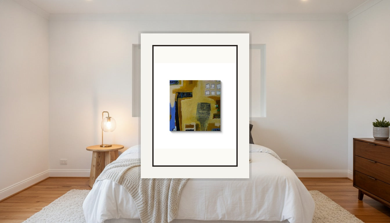 Walnut Street - Oil on Canvas Wrap - (20x24) Paper Print
