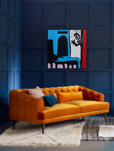 I'm Back - Acrylic on Canvas Wrap - Deego Design
