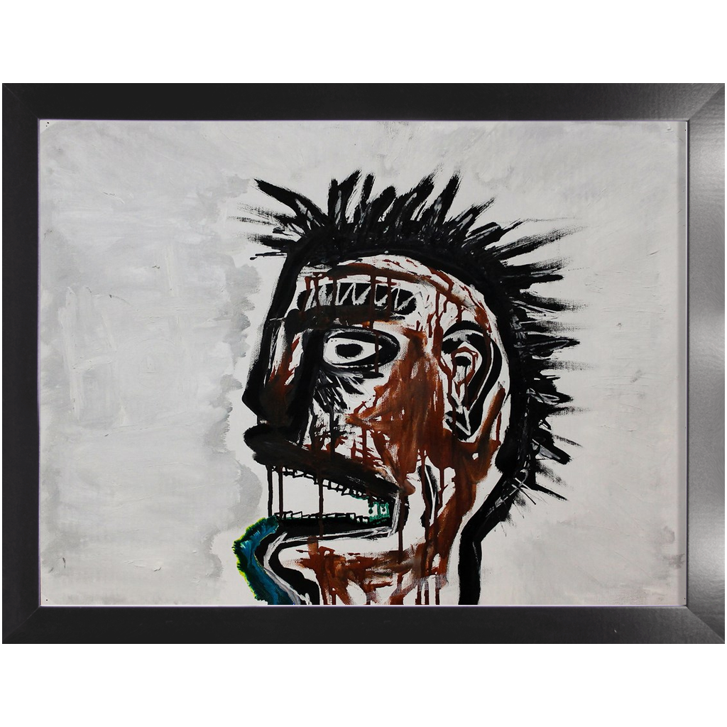 Rainy Day - Acrylic on Paper Pre-framed - Deego Design