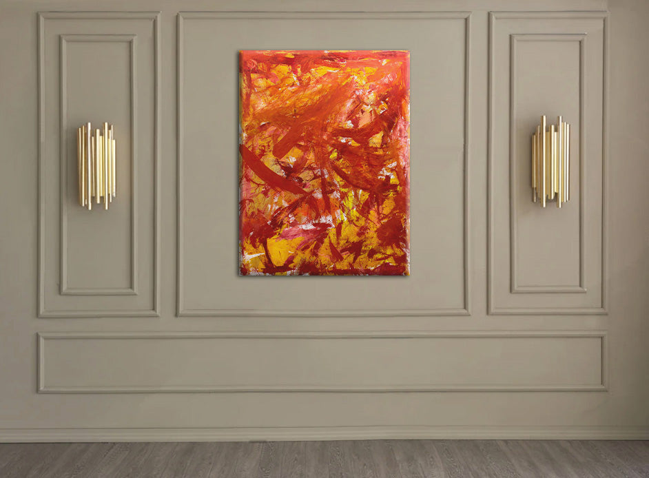 Red Bull Vibes - Acrylic on Canvas Wrap - Deego Design