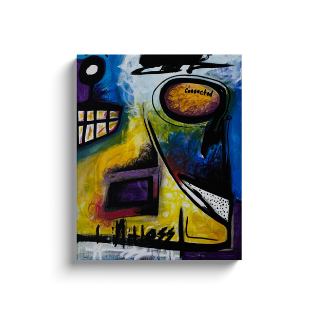 Vast Intensity - Acrylic on Canvas Wrap - Deego Design
