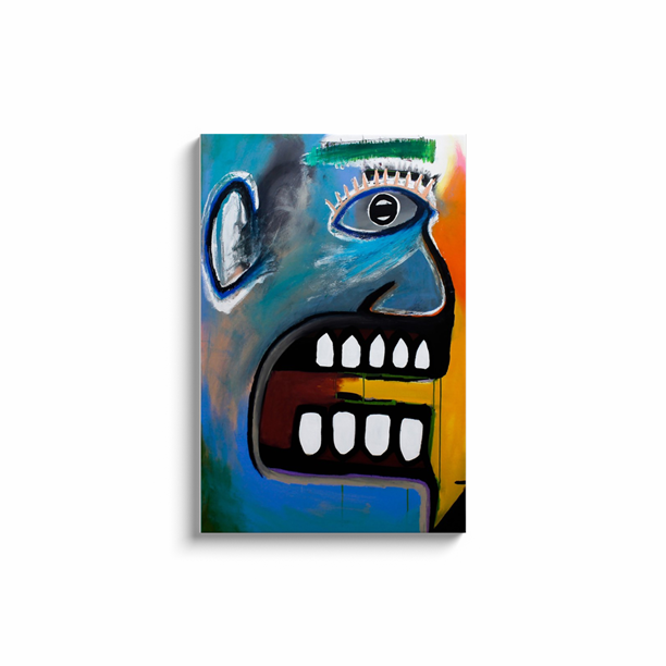 Yell - Acrylic on Canvas Wrap - Deego Design